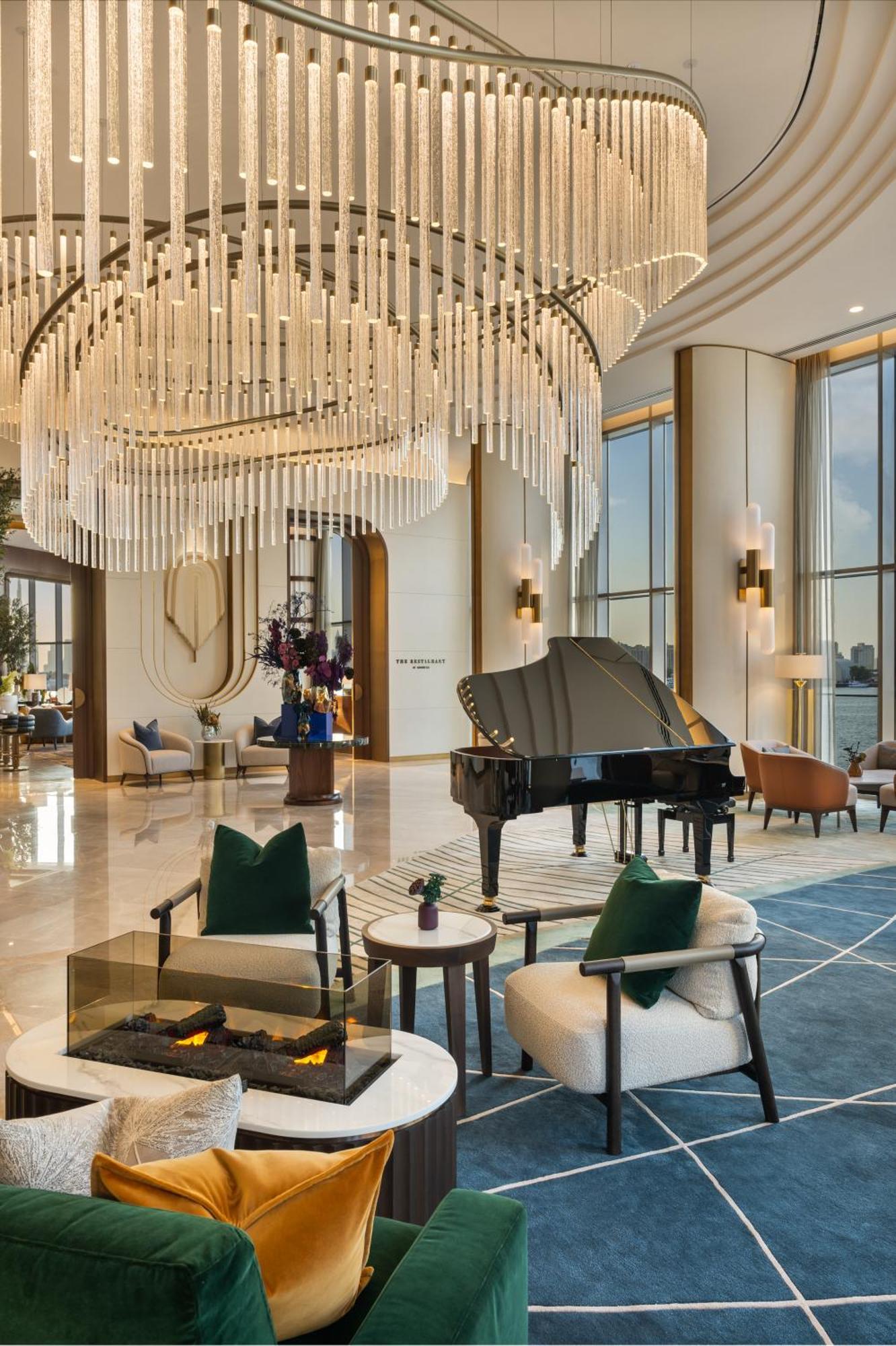 ホテル Address Creek Harbour ドバイ エクステリア 写真 The lobby of the hotel