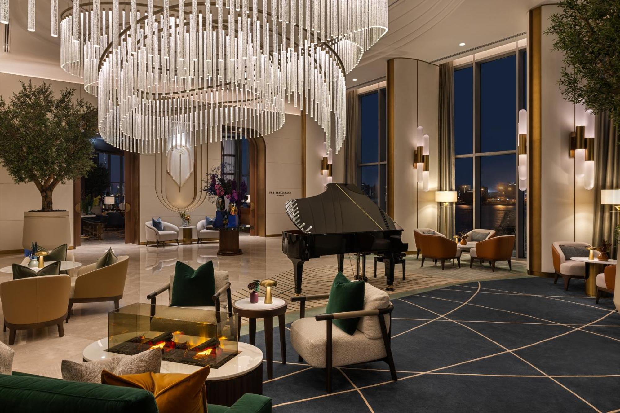 ホテル Address Creek Harbour ドバイ エクステリア 写真 The lobby of the hotel
