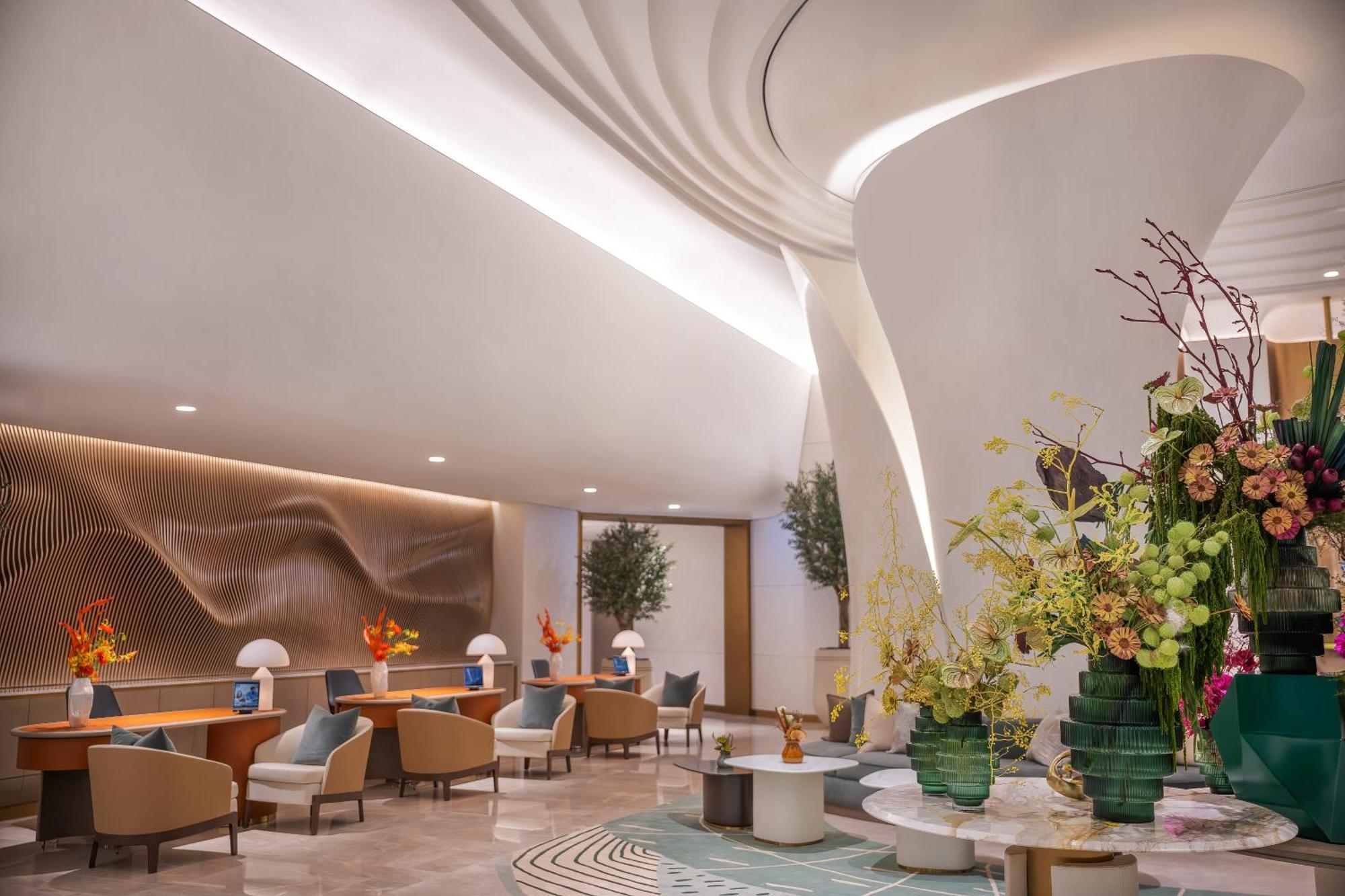 ホテル Address Creek Harbour ドバイ エクステリア 写真 The lobby of the hotel
