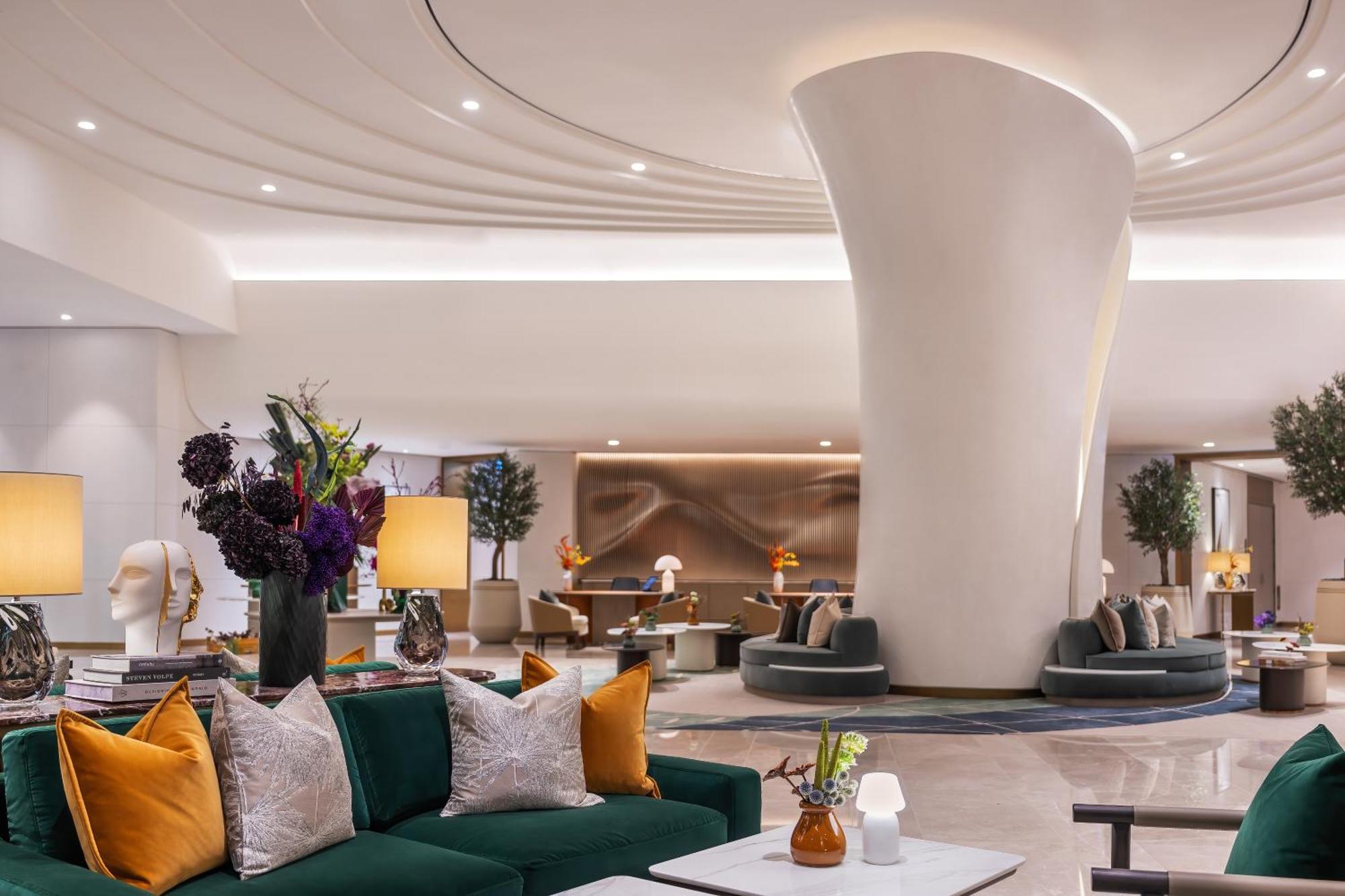 ホテル Address Creek Harbour ドバイ エクステリア 写真 The lobby of the hotel